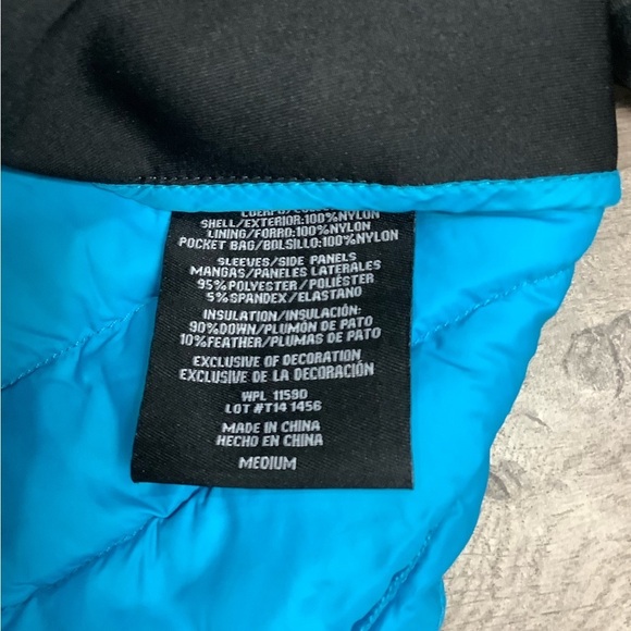 Women's Weatherproof 32 Degrees M Medium 8 - 10 Jacket Coat Blue Black Packable - Picture 7 of 7